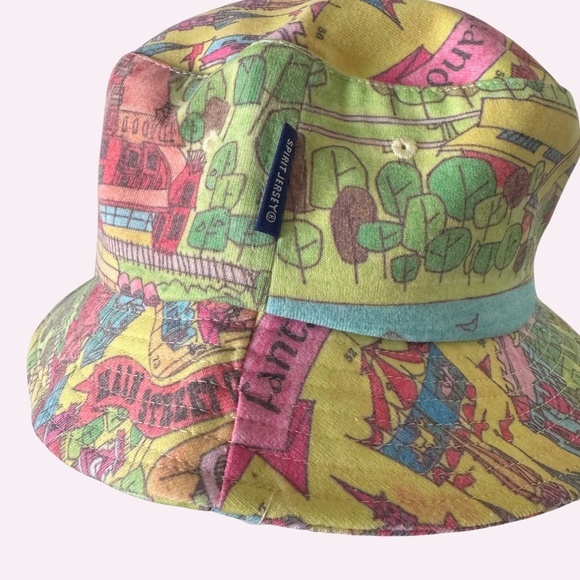 Disney Vault Collection Mickey Mouse Walt Disney World Map Bucket Hat - Picture 2 of 6